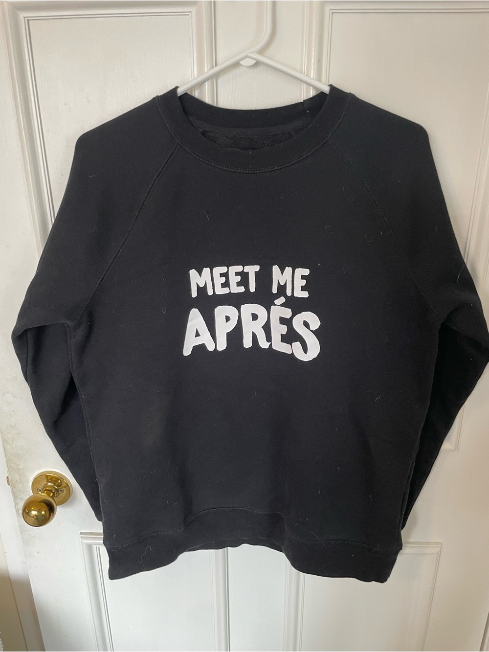 Nice Brunette the Label “Meet Me Après” Sweatshirt (M/L)